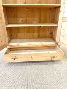 Antique Pine Bedroom Sets (Bed Frame, Nightstand and Wardrobe)