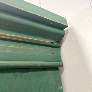 An English 19th Century Cupboard in Green Paint