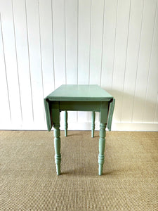 An Antique English Country Pine Drop Leaf Table c1890