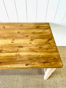 A Rustic Irish 6ft Dining Harvest Table