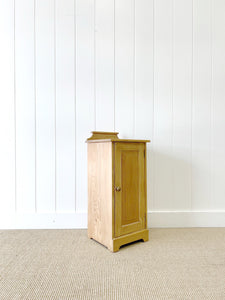 A Charming Pine Nightstand c1890