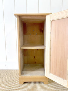 A Charming Pine Nightstand c1890