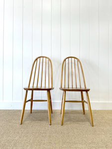 A Pair of Oak Ercol Chairs