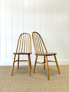 A Pair of Oak Ercol Chairs