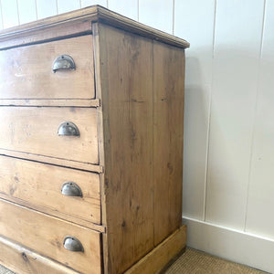 A 19th Century English Bank of Drawers or Sideboard