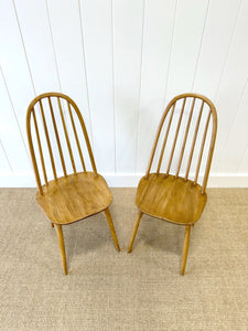 A Pair of Oak Ercol Chairs