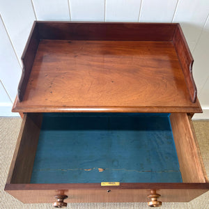 A Petite English Mahogany Chest of Drawers or Dresser c1890