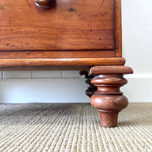 A Petite English Mahogany Chest of Drawers or Dresser c1890