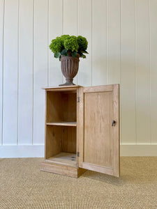 A Charming English Pine Nightstand c1890