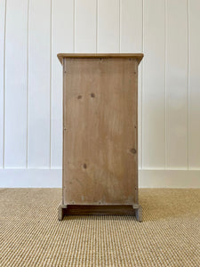 A Charming English Pine Nightstand c1890