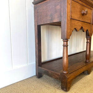 A Welsh Oak Kitchen Dresser c1800