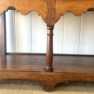 A Welsh Oak Kitchen Dresser c1800