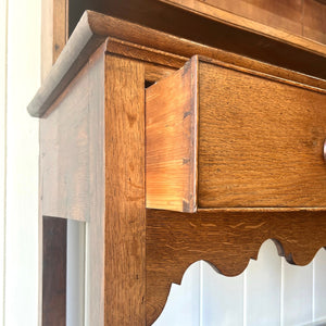 A Welsh Oak Kitchen Dresser c1800