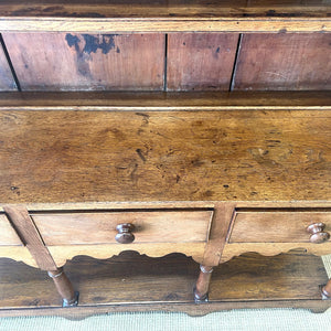 A Welsh Oak Kitchen Dresser c1800