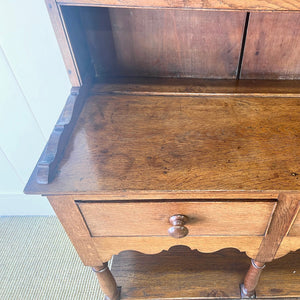 A Welsh Oak Kitchen Dresser c1800