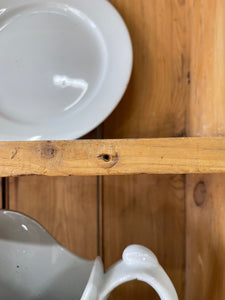 A Large 19th Century Pine Welsh Dresser or Cupboard