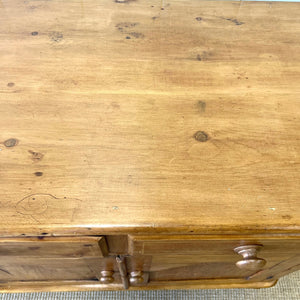 A Pleasant English Pine Cabinet or Sideboard