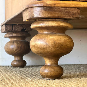 A Pleasant English Pine Cabinet or Sideboard