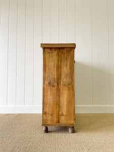 A Handsome English 19th Pine Cupboard