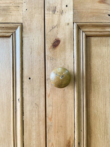 A Handsome English 19th Pine Cupboard