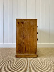 A Diminutive English Pine Sideboard c1870