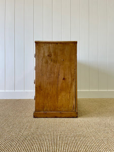 A Diminutive English Pine Sideboard c1870