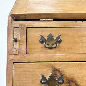 A Vintage English Pine Drop Front Desk