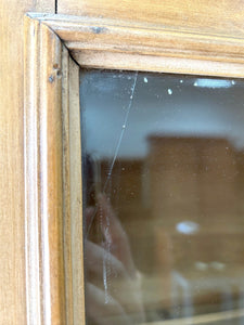 A 19th Century English Pine Bookcase Cabinet or Hutch