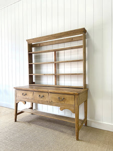 An Antique Pine Country Welsh Dresser c1800