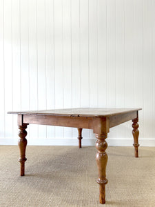 An English Country Pine 5.5 ft Kitchen Dining Table