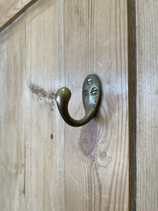 A 19th Century English Pine Livery or Coat Cupboard