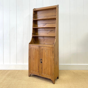 A Narrow English Early 19th Century Bookcase