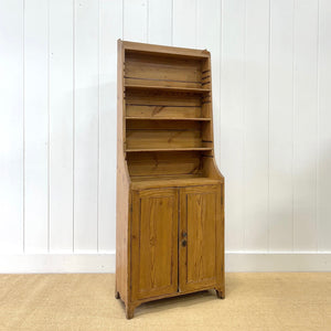 A Narrow English Early 19th Century Bookcase