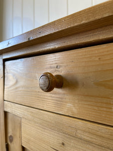 A Charming Set of English Pine Nightstands c1890