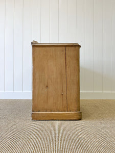 A Diminutive English Pine Sideboard c1870