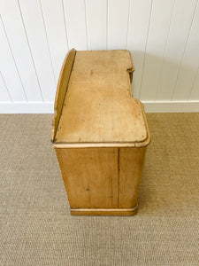 A Diminutive English Pine Sideboard c1870