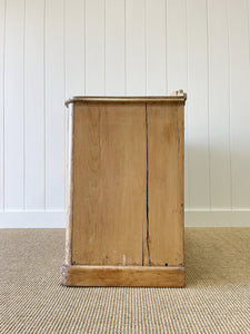 A Diminutive English Pine Sideboard c1870