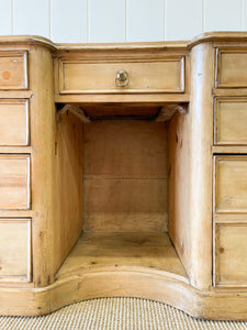 A Diminutive English Pine Sideboard c1870