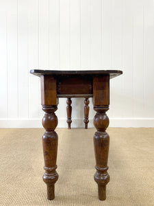 An Antique 6.5ft Dining Server or Console Table