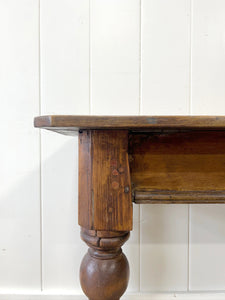 An Antique 6.5ft Dining Server or Console Table