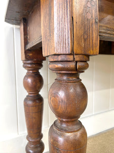 An Antique 6.5ft Dining Server or Console Table