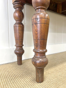 An Antique 6.5ft Dining Server or Console Table