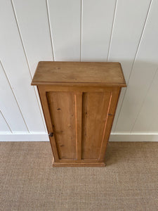 Vintage English Pine Diminutive Standing Cabinet