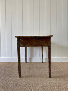 Old Welsh Country Dairy Table c1840