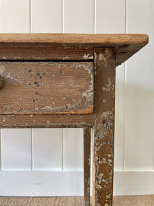 Old Welsh Country Dairy Table c1840