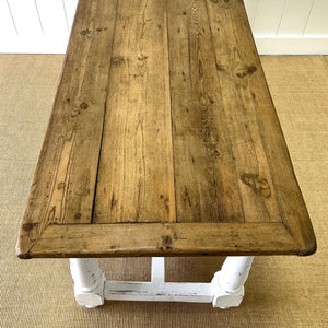 Antique English Country 6ft Refectory Style Table