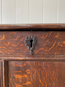 An Ancient early 18th Century English Oak Coffer or Trunk