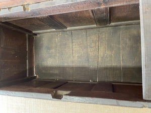 An Ancient early 18th Century English Oak Coffer or Trunk