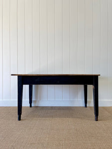 An Early 19th Century English Country Farmhouse Pine  Almost 5 ft Dining Table