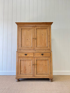 A 19th Century English Pine Housekeeper's Cupboard